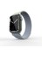 Apple Watch 7 41MM Mkst KRD-122 Silikon Kordon Strap Kayış-Mint Lila 1