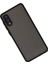 Samsung Galaxy A02 Kılıf Montreal Silikon Kapak - Siyah 2