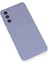 Samsung Galaxy S21 Kılıf Nano Içi Kadife Silikon - Lila 3