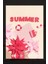 Summer Pembe Plaj Kanvas Tablo 2