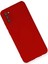 Samsung Galaxy A03S Kılıf Nano Içi Kadife Silikon - Kırmızı 2