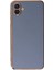 Samsung Galaxy A04 Kılıf Volet Silikon - Mavi 2