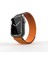 Apple Watch 38MM Mkst KRD-122 Silikon Kordon Strap Kayış-Siyah-Yeşil 3
