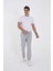 Unisex Üç Iplik Basic Eşofman Pantolon - Gri 4