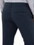 Erkek Lacivert Slim Fit Beli Bağcıklı Kanvas Pantolon 50284664-VR033 6
