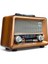 Ahşap Nostaljik Radyo,şık Tasarım Gerçek Ahşap Malzeme Nostalji Radyo 5