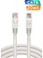 20 Metrelik Cat6 Lan Fabrikasyon Internet Data Kablosu(Ethernet Modem RJ45 Uçlu Jacklı Network Adsl) 20MT Hazır Fabrikasyon Ethernet Kablosu 1
