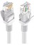 20 Metrelik Cat6 Lan Fabrikasyon Internet Data Kablosu(Ethernet Modem RJ45 Uçlu Jacklı Network Adsl) 20MT Hazır Fabrikasyon Ethernet Kablosu 4