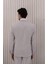 Erkek Likralı Slim Fit Sivri Yaka Yelekli Takım Elbise 4