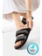 Esnek Ayarlanabilir Iki Cırtlı Anatomik Comfort Cool Rahat Kadın Günlük Sandalet Terlik 1