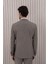 Erkek Likralı Slim Fit Sivri Yaka Yelekli Takım Elbise 6