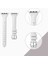 Apple ​​​Watch 40MM Uyumlu Krd-28 Deri Kordon Mkst - Beyaz 2