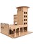 Ahşap Benzinlik ve Otopark Maketi - 67 Parça 3D Puzzle Katlı Otopark Seti 1