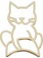 8 Ayar Altın Kolye Ucu Kedi GM6329 1 gr 2