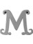 925 Ayar gümüş kolye Harf M SM6129 2