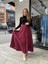Kraş Etek Bordo Standart - Bordo 1