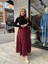 Kraş Etek Bordo Standart - Bordo 2
