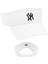 Vizör Şapka Ny Logolu Ayarlanabilir Pamuklu Tenis Golf Spor Şapkası Unisex 5