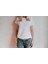 Cappıe Günlük Basic Supreme Regular Fit Penye T-Shirt Beyaz 4