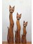 Ahşap 3'lü Kedi Seti 1 Metre. Trendy:2 1