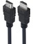 Oem Plastik Düz Siyah 1.5 Metre HDMI Kablo (Refresh) (5047) 1