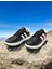 Siyah-Beyaz Iki Bantlı Unisex Günlük Hafif Taban Sneaker Spor Ayakkabı 3
