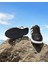 Siyah-Beyaz Iki Bantlı Unisex Günlük Hafif Taban Sneaker Spor Ayakkabı 4