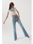 Yüksek Bel Basic Skinny Açık Mavi Jean 3