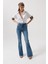 Yüksek Bel Basic Skinny Mavi Jean 3