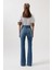 Yüksek Bel Basic Skinny Mavi Jean 5