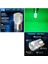 T10 LED Green T10 LED Dipsiz Ampul Profosyonel Copılot Seri Yeşil 1
