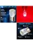 T10 LED Red T10 LED Dipsiz Ampul Profosyonel Copılot Seri Kırmızı 1
