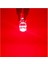 T10 LED Red T10 LED Dipsiz Ampul Profosyonel Copılot Seri Kırmızı 4