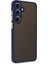 Samsung Galaxy S24 Kılıf Montreal Silikon Kapak - Lacivert 2