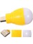 USB Beyaz Gece Lambası Mini Ampul Aydınlatma (5047) 2