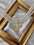 Üç Sıralı Gold Anka Kuş Detaylı Choker Inci Kolye 2