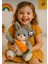 Tavşan Peluş Havuçlu Uyku Arkadaşı 60 cm 2