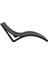 TRK-087 Siesta Minderli Yastıklı Lüks Ergonomik Slim Şezlong Siyah 2'li Set 3