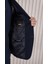 Erkek Likralı Slim Fit Sivri Yaka Yelekli Takım Elbise 5