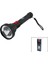USB ŞARJLI=5V 1W LED El Feneri 3-Kademe Işık - Flaşör Şarj Gösterge 70LÜMEN 25.7cm (5047) 1