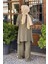 Nurcan Çetin Pantolonlu Takım 25469 Haki 4