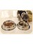 Hayvanlar Için Çelik Kaydırmaz Orta Boy Su Mama Vb. Kabı Kedi Köpek Su Mama Kabı (Alt Taban: 18 Cm) 4