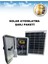 Taşınabilir 25W Monokristal Paneli 2 Lamba ve USB Cep Telefonu Şarj Paketi 1