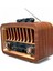 Eskitme Görünüm Nostalji Radyo, Bluetooth Özellikli Nostaljik Radyo 4
