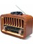Eskitme Görünüm Nostalji Radyo, Bluetooth Özellikli Nostaljik Radyo 5