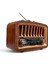 Eskitme Görünüm Nostalji Radyo, Bluetooth Özellikli Nostaljik Radyo 6