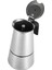 Paslanmaz Çelik Cezve İtalyan Moka Pot / Mocha Latte Soba Espresso 100 ml 2 Fincan 3