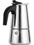 Paslanmaz Çelik Cezve İtalyan Moka Pot / Mocha Latte Soba Espresso 100 ml 2 Fincan 4