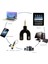 Kulaklık - Mikrofon Ayırıcı Aparat 3.5mm Headphone Mic Audio 1 Erkek Audio Jack Headphones With Mic, 3.5 mm 2 Female 1 Male Jack Splitter 3