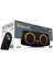 Boombox Bluetooth Hoparlör Hi-Fi Ses Bo.mbası Radyo 30W Çift Bass USB Hafıza Kartı Aux LED Işıklı 333X140X144 mm 2